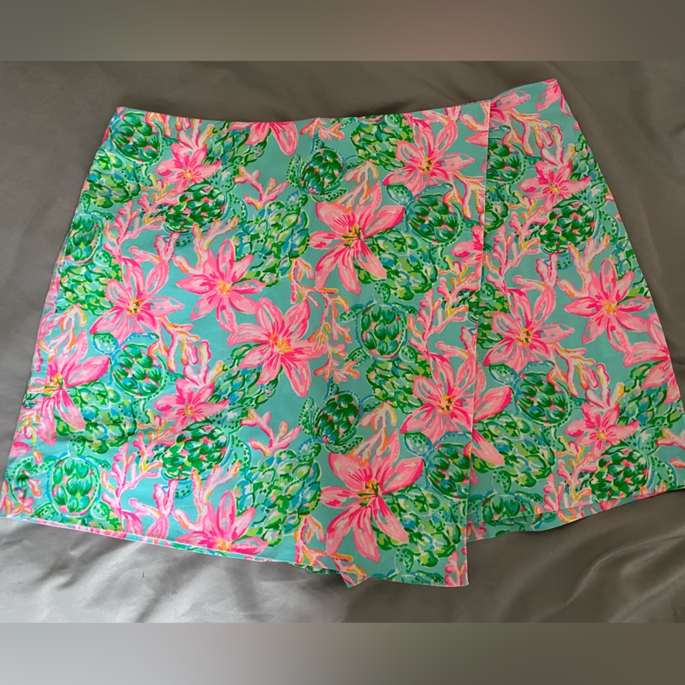 Lilly Pulitzer Taneya Skort So Shellegant NWT
